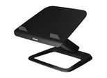 Laptop Ständer Fellowes Hana™ LT, für 1 Laptop bis 19" & bis 4,5 kg, höhenverstell-/drehbar, Kabelmanagement, B 342 x T 396 x H 102 mm, schwarz