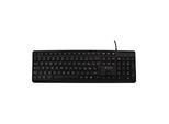 V7 Pro KU350DE - Tastatur - full size - USB - QWERTZ - Deutsch