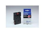 Brother Schriftbandkassette TC-491, 9 mm breit, rot/schwarz