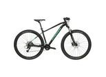 Mountainbike KROSS "Hardtail Level 1.0" Gr. 43, schwarz (schwarz, schwarz), Fahrräder, 43cm, 29 Zoll (73,66cm) hinten: 29 Zoll (73,66cm)
