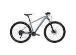 Mountainbike KROSS "Hardtail Level 2.0" Gr. 51, blau (blau, schwarz), Fahrräder, 51cm, 29 Zoll (73,66cm) hinten: 29 Zoll (73,66cm)