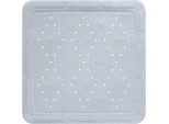 Grund Duscheinlage , Grau , Kunststoff , Uni , quadratisch , 55x55 cm , Oeko-Tex® Standard 100, Made in Europe , rutschfest , Badaccessoires, Sonstige Badaccessoires