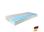 Beco Gelschaummatratze »GUMO MAXX, 7 Zonen Matratze 90x200,140x200 und weitere Grössen«, 25 cm hoch, (1 St.), druckentlastende Gelschaumauflage, weiche & feste Seite, atmungsaktiv