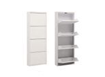 WOODY FASHION Schuhschrank »50 x 137 x 15 cm, Weiss«