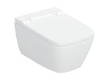 Geberit AquaClean Sela Square Wand-Dusch-WC Komplettanlage, mit WC-Sitz weiß-alpin, 146250011 146250011