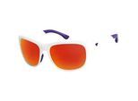 Sonnenbrille ROXY "Eris", Damen, rot (matte crystal clear, ml rot), Brillen