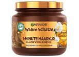 Garnier - Wahre Schätze 1-Minute Haarkur – glanzverleihend mit Arganöl und Cameliaöl Haarkur & -maske 340 ml Damen