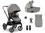 Kombi-Kinderwagen HAUCK "Comfort N Care Air", Kinder, grau (dunkelgrau), Aluminium, Polyester, Kinderwagen, Belastbarkeit bis 22 kg