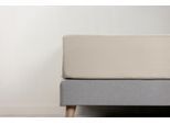 Emma Comfort Perkal Spannbettlaken | Beige | 160x200cm