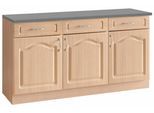 wiho Küchen Unterschrank »Linz«, 150 cm breit, in Landhaus-Optik