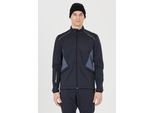 Softshelljacke ENDURANCE "Leander", Herren, Gr. M, blau (dunkelblau), 100% Polyester, mehrfarbig, normal, ohne Ausschnitt, Jacken Softshelljacke, mit wasser- und winddichter Eigenschaft