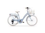 MBM Mädchenfahrrad Primavera 24 Zoll, hellblau