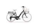 MBM Mädchenfahrrad Primavera 24 Zoll, black