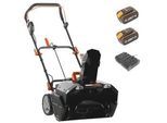 Worx Nitro WG471E - Akku-Schneefräse - 40V - 2x 4Ah