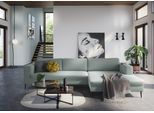 DOMO collection Ecksofa »Modica, zeitlos und elegant, L-Form«, moderne Optik mit extrabreiter Recamiere, auch in Cord