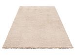 Teppich MY HOME "Desner, Hochflor Teppiche" Gr. 2, beige, B:80cm H:35mm L:150cm, Kunstfaser, Teppiche, Teppich, Mikrofaser, weich, flauschig, Wohnzimmer, Schlafzimmer, Kinderzimmer