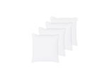 buttinette Kissenfüllung im 4er Pack, quadratisch, Größe: 24 x 24 cm