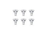 Philips LED-Lampe LEDClassic 4.6W/827 (50W) 6-pack GU10