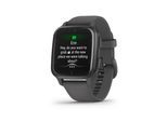 Smartwatch GARMIN "VENU SQ 2", grau (dunkelgrau), Smartwatches, ohne eSIM