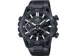 Smartwatch CASIO EDIFICE, schwarz, Smartwatches, Solaruhr, Armbanduhr, Herrenuhr, Bluetooth, Stoppfunktion,Phone Finder