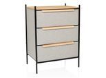 hjh LIVING Kommode STUVAR Stoff