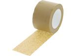 ratioform Papier-Packband E-Commerce, fadenverstärkt, Naturkautschuk, Bandbreite 75 mm, VE 6 Stk à 50 m, ab 50 VE