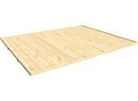 Gartenhaus-Fußboden WEKA "für Gartenhaus Batu 1", beige (naturbelassen), B:200cm T:200cm, Massivholz, Gartenhaus-Fußböden