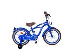 Volare Blue Cruiser Kinderfahrrad 16 Zoll Mädchen Jungen Größe 105 - 120 cm ab 4 Jahre Fahrrad leicht