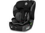 Lionelo Kinderautositz , Grau, Schwarz , Textil , 46.5x58x52 cm , ECE R 129 i-Size , 5-Punkt-Gurtsystem, abnehmbarer und waschbarer Bezug, höhenverstellbare Kopfstütze, schnell und leicht im Auto montierbar , Baby on Tour, Kindersitze, Kindersitze 9-36kg