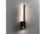 Paulmann LED-Außenwandlampe Levka, anthrazit, 49 cm Alu IP44