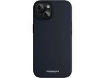 VONMÄHLEN Smartphone-Hülle "iPhone 15 Plus, Eco Silicone Case - Navy", schwarz, B:11cm H:20cm T:2cm, Hüllen