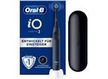 Elektrische Zahnbürste ORAL-B "iO Series 2", blau (ocean blau), Elektrozahnbürsten, für die ultimative Reinigung, Reise-Etui