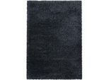 Hochflorteppich Fluffy Anthrazit ca. 80x150cm