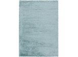 Hochflorteppich Fluffy Blau ca. 120x170cm