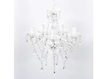 vidaXL Kronleuchter 5-flammig Transparent