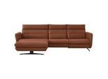 Dieter Knoll Ecksofa , Cognac , Leder , Echtleder , Nappaleder , Ottomane links, L-Form , 298x169 cm , Typenauswahl, Lederauswahl, Stoffauswahl, seitenverkehrt erhältlich, Hocker erhältlich, individuell planbar, Armteil links, Armteil rechts , Wohnzimmer, Sofas & Couches, Wohnlandschaften, Ecksofas