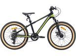 Jugendfahrrad BIKESTAR Gr. 30, schwarz, Fahrräder, Kinder, 30cm, 20 Zoll (50,80cm)