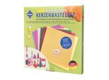 Bienenwachs Kerzen-Bastel-Set bunt, 6 Farben