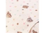 Musselin/Doppel-Gaze "Friends", creme-color