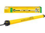 Rollladenmotor SCHELLENBERG "Plus, Rohrmotor mit elektronischer Endlageneinstellung", gelb, B:4,2cm L:55,5cm Ø:3,5cm, Kunststoff, Stahl, Rollladenmotoren, geeignet für 40 mm Rollladenwelle, Mini, 6 Nm, Zugkraft 15 kg