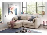 ED EXCITING DESIGN Ecksofa »Stanley L-Form«, frei im Raum stellbar, mit Schlaffunktion und Bettkasten