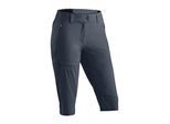 Maier Sports Outdoorhose »Lulaka Capri Loop«, Damen Wanderhose, elastische Funktionshose mit 3 Taschen, Regular Fit
