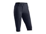 Maier Sports Outdoorhose »Lulaka Capri Loop«, Damen Wanderhose, elastische Funktionshose mit 3 Taschen, Regular Fit
