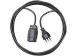 Verlängerungskabel brennenstuhl® Typ H05VV-F 3G1,0, IP20, Länge 3 m Kunststoff, schwarz