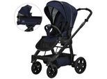 Kombi-Kinderwagen HARTAN "Rock it Outdoor", Baby, blau (saphir), Polypropylen, Kinderwagen, Lieferung ohne Adapter; Made in Germany