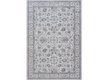 Xxxl Webteppich , Creme, Rostfarben, Pastellblau , Textil , rechteckig , 133x195 cm , Teppiche und Böden, Teppiche, Webteppiche