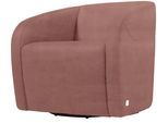 Sessel EGOITALIANO "Charlottaas Clubsessel, Designsessel, modern und zeitlos, bequem", braun (cedar wood), B:73cm H:73cm T:76cm, 100% Polyester. Wasser- und Schutzabweisend., Sessel, Sessel, drehbar, kompakte Stellmaße, Solitärsessel