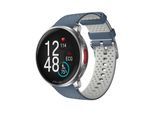 Smartwatch POLAR "VANTAGE V3", blau, Smartwatches, Premium-Multisportuhr Silikon-Armband S-L