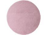 Teppich HEINE HOME Gr. 4, lila (mauve), B:230cm H:25mm L:160cm, Kunstfaser, Polyester, Teppiche, Teppich
