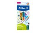 Pelikan Buntstifte Set Bicolor, 12 Stifte mit 24 Farben